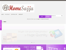 Tablet Screenshot of homesajja.com